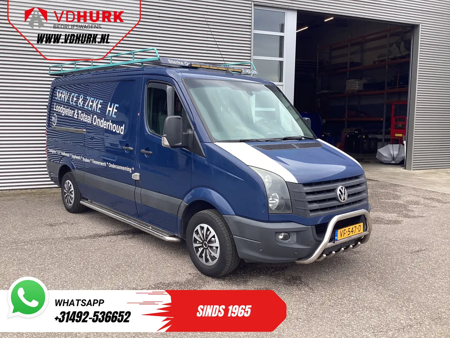 Volkswagen Crafter 2.0 TDI L2 EXPORT ONLY 3.5t Trekhaak/ Imperiaal/ C Bleu - 1