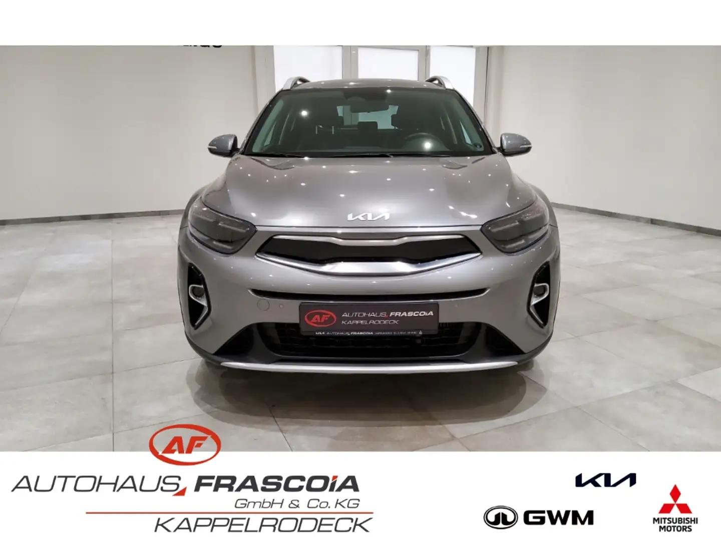 Kia Stonic Spirit 1.0 T-GDI Navi Rückfahrkam. PDC SHZ Apple C Grau - 2