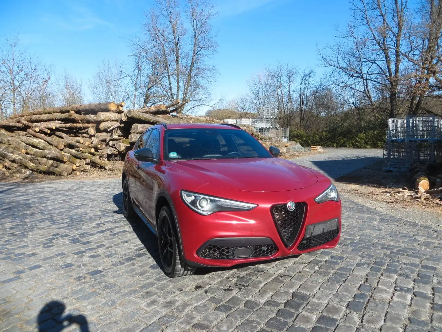 Alfa Romeo Stelvio B-Tech Q4 Rouge - 1