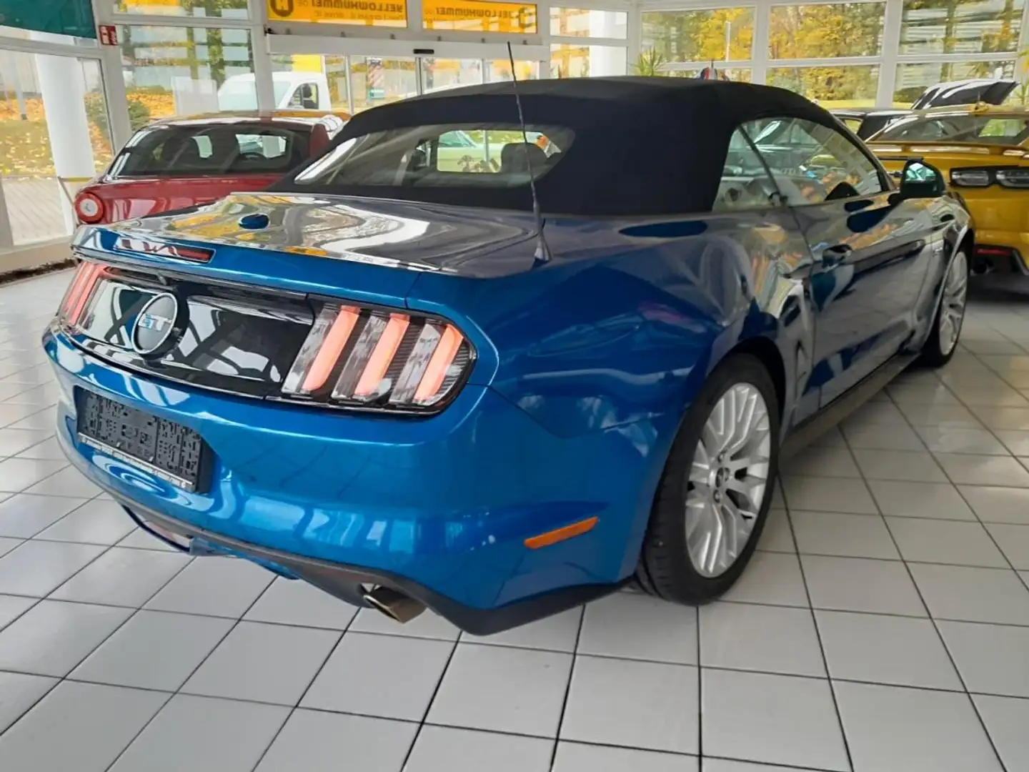 Ford Mustang Mustang Convertible 5.0 V8 Ti-VCT - 421 - BVA  CONVERTIBLE 2015 CABRIOLET GT PHASE 1 Bleu - 2
