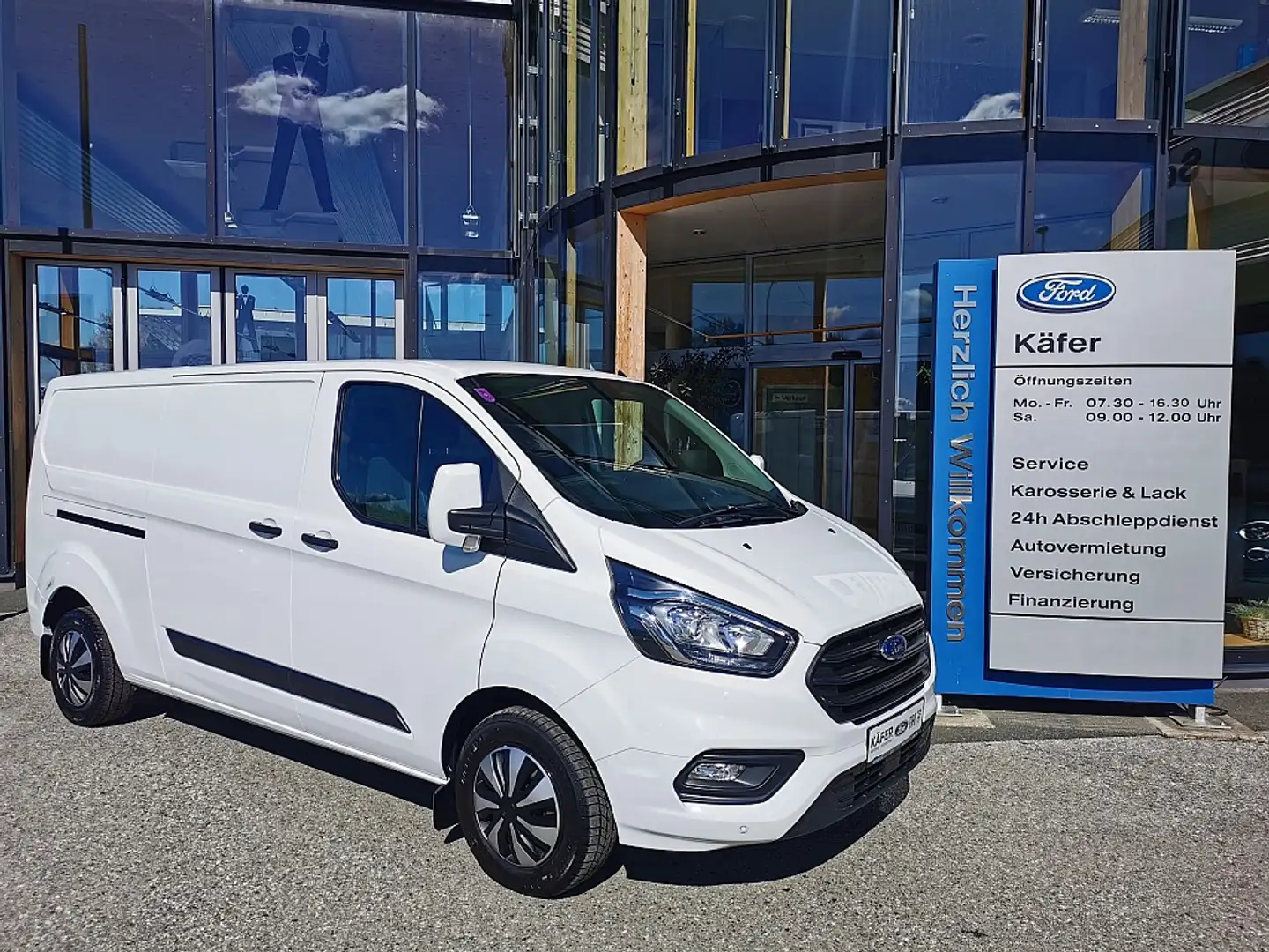 Ford Transit Custom KW/EK 300 L2H1 Trend 130Ps *NEUER MOTOR* Netto ... Weiß - 1