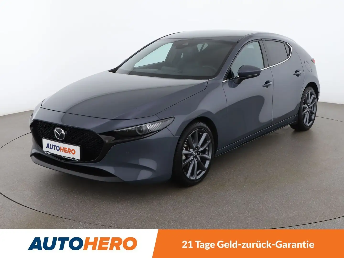 Mazda 3 2.0 Comfort + Aut. *HUD*NAVI*ACC*LED*360°CAM*SPUR* Grau - 1