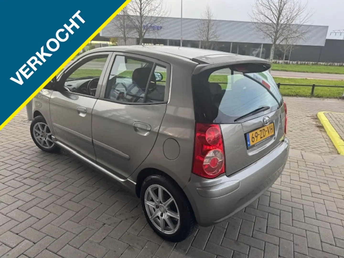 Kia Picanto Verkocht!! 1.1 X-ECUTIVE 5-DRS. + ECC Gris - 2