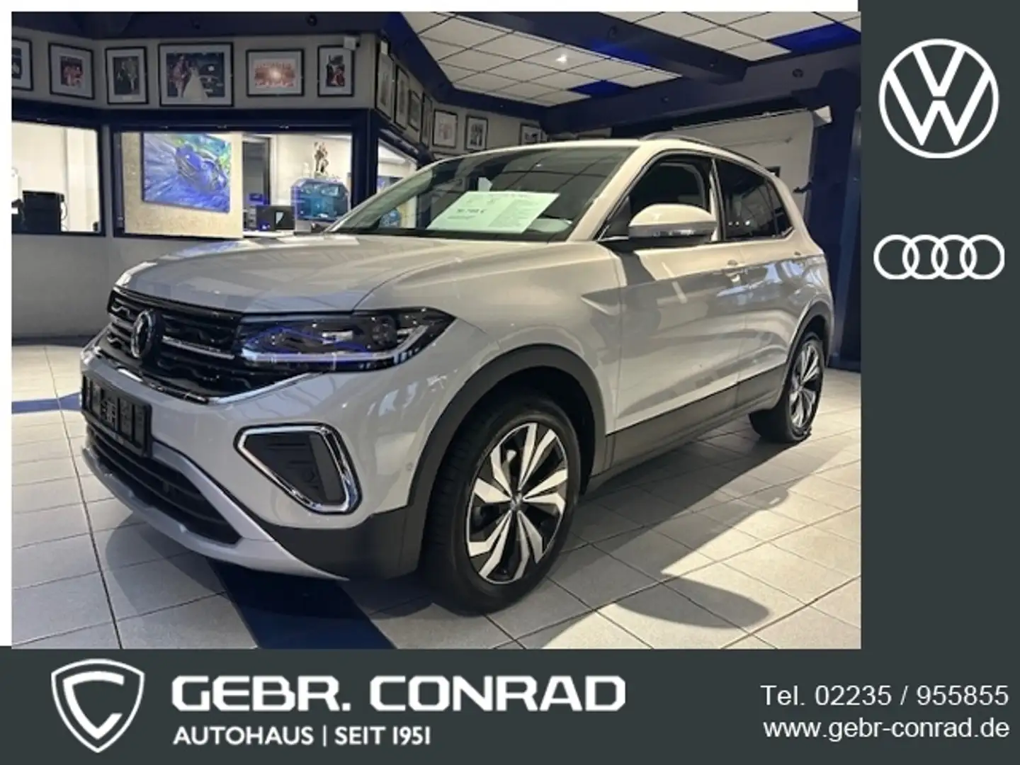 Volkswagen T-Cross TSI "Style", NP: 38.000 € Grau - 1