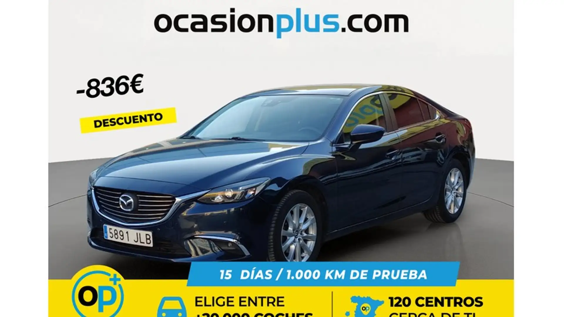 Mazda 6 2.2DE Style+ 110kW Blau - 1