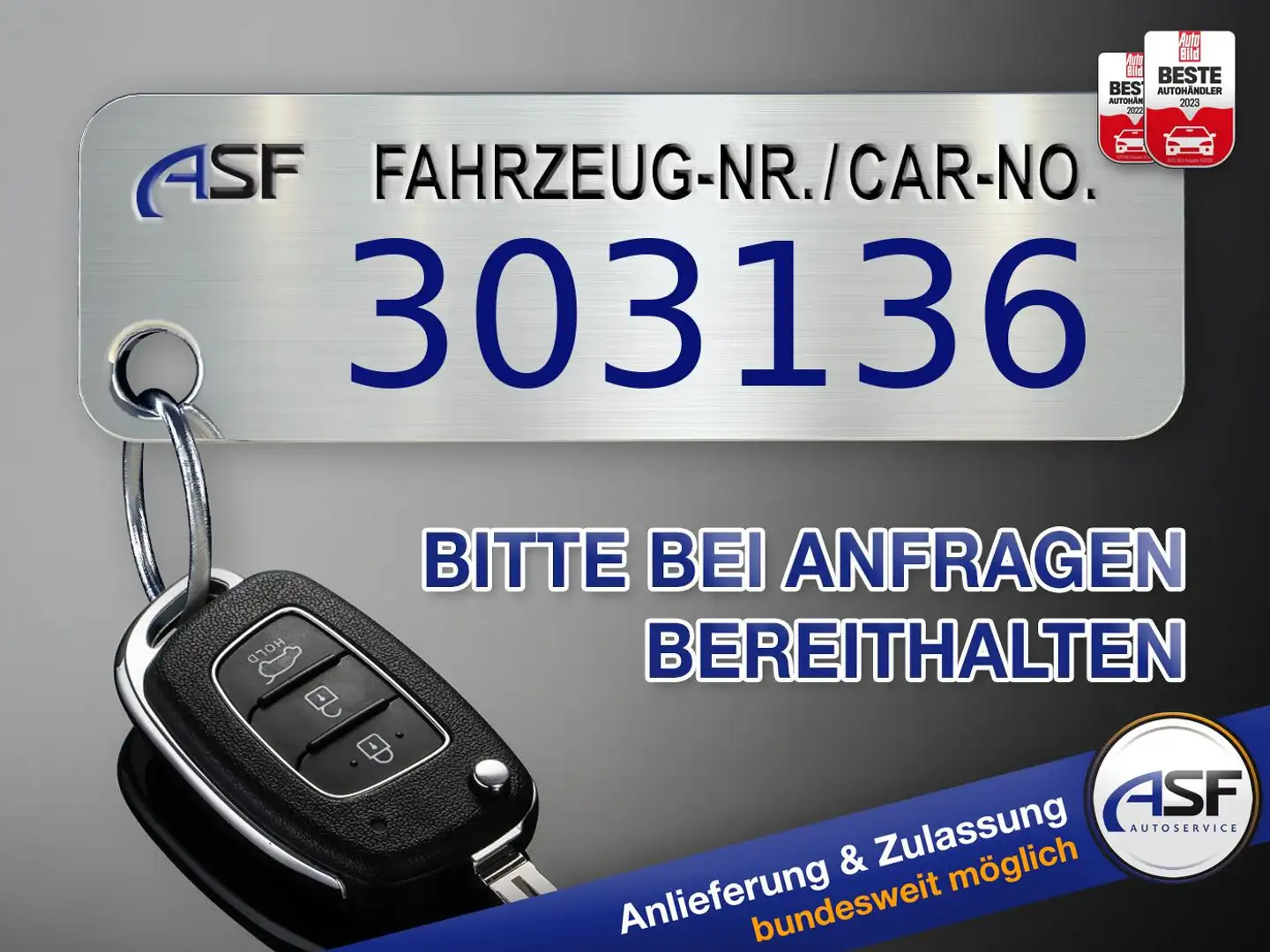 Ford Tourneo Custom L1 Titanium #Panorama #B&O #ACC #Winter-P. #360... Gris - 2