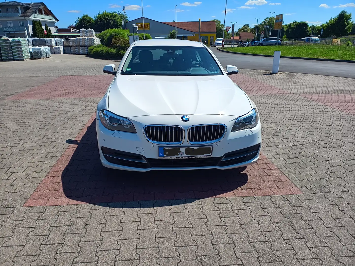 BMW 520 520d Weiß - 1