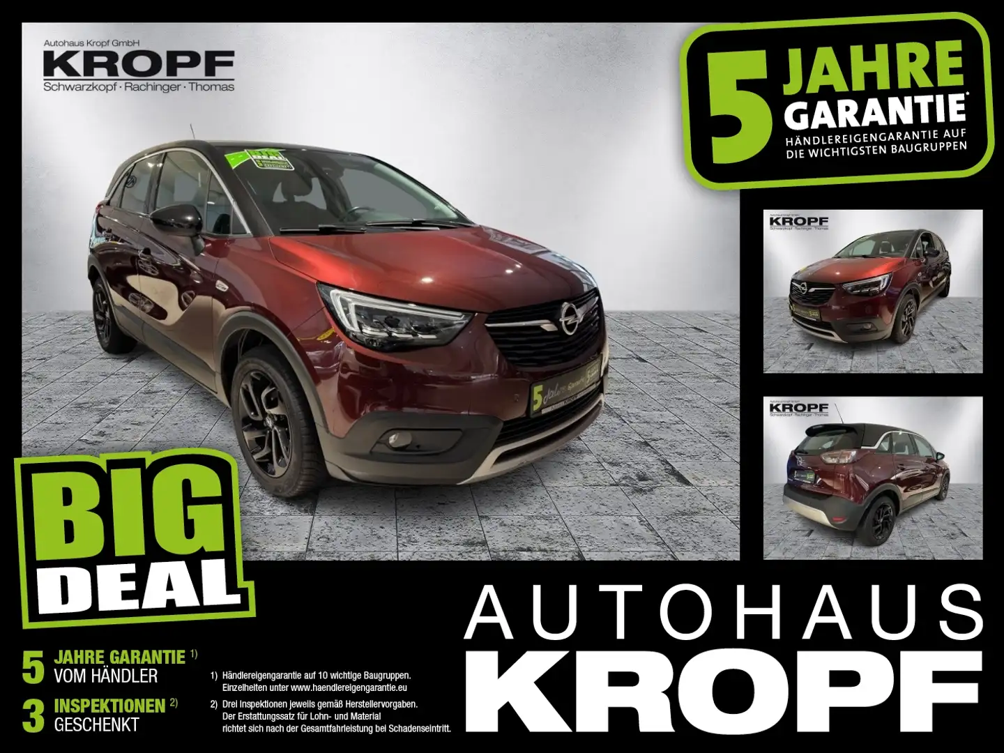Opel Crossland 1.2 Turbo INNOVATION 2xKlima+KlimaA+LM Brun - 1