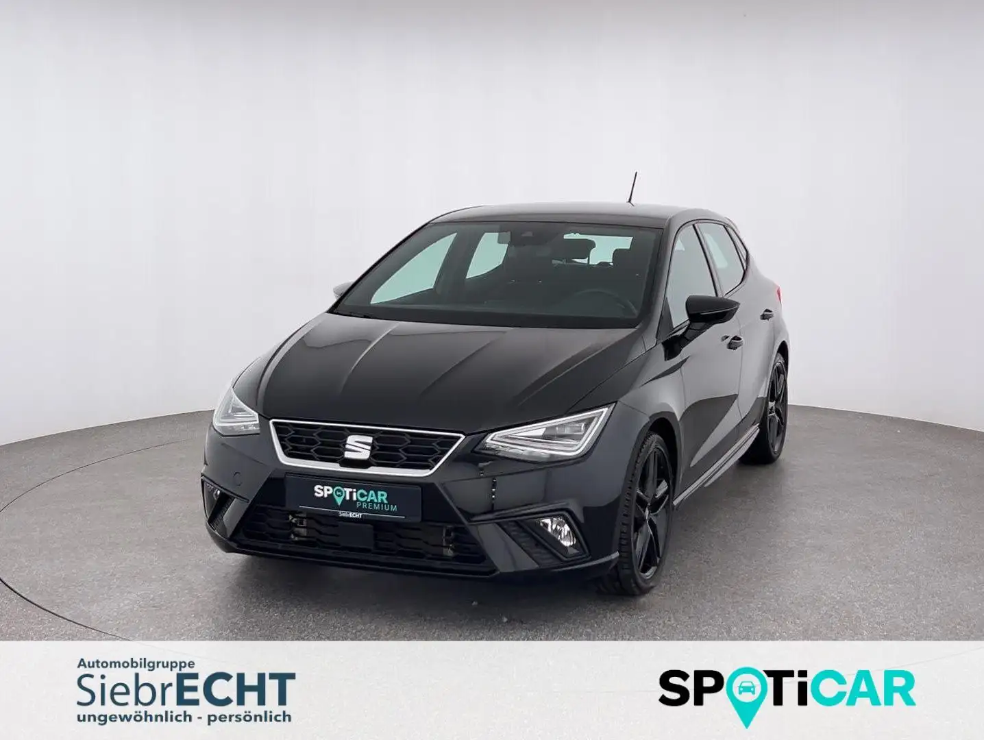 SEAT Ibiza FR Black Edition 1.0TSI*NAVI*SHZ*AT*uvm Schwarz - 1