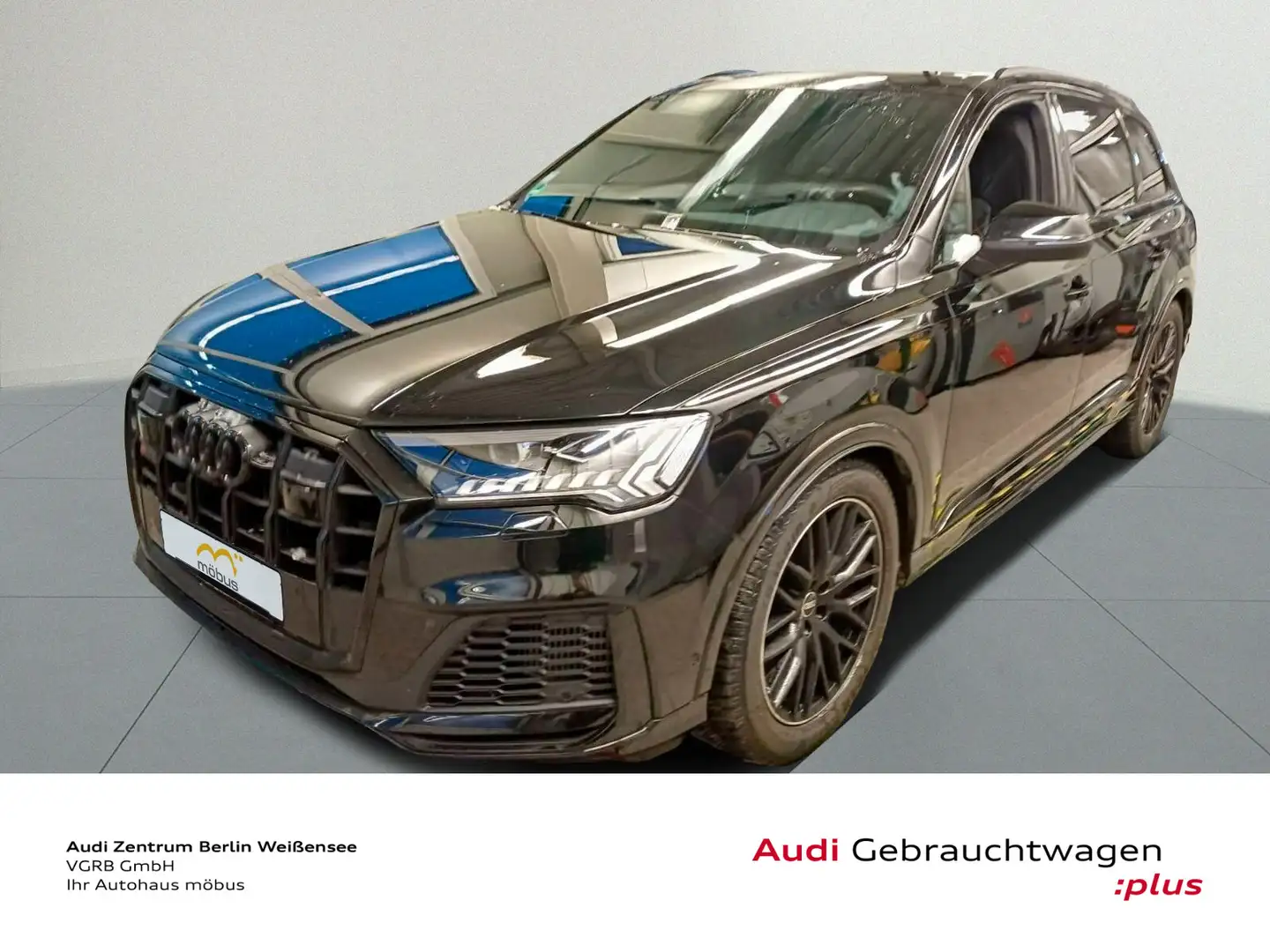 Audi SQ7 4.0 TFSI TIPT*COMPE.PLUS*MATRIX*RFK*B&O*APP* Noir - 1