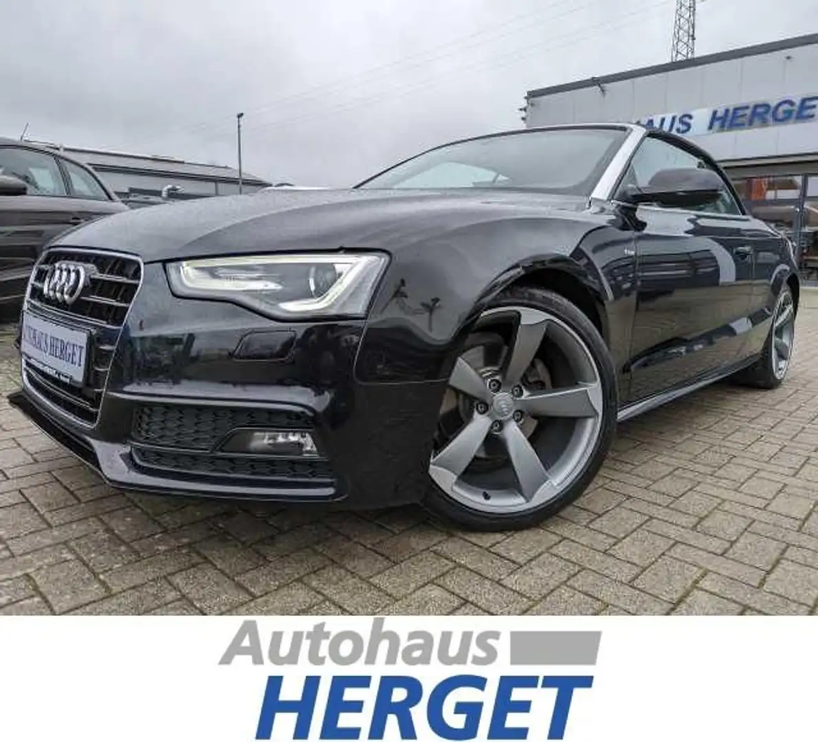 Audi A5 Cabrio 1.8 TFSI multitronic S-Line Navigation Schwarz - 1