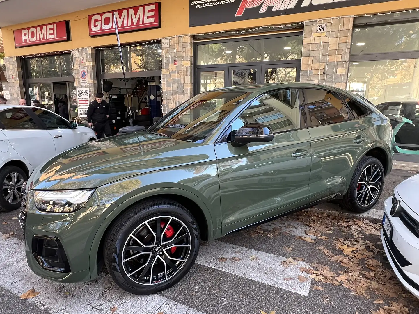 Audi Q5 Sportback 40 2.0 tdi EDITION ONE S-line Quattro Grün - 2