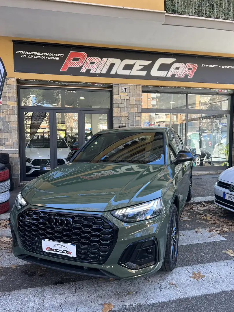 Audi Q5 Sportback 40 2.0 tdi EDITION ONE S-line Quattro Grün - 1