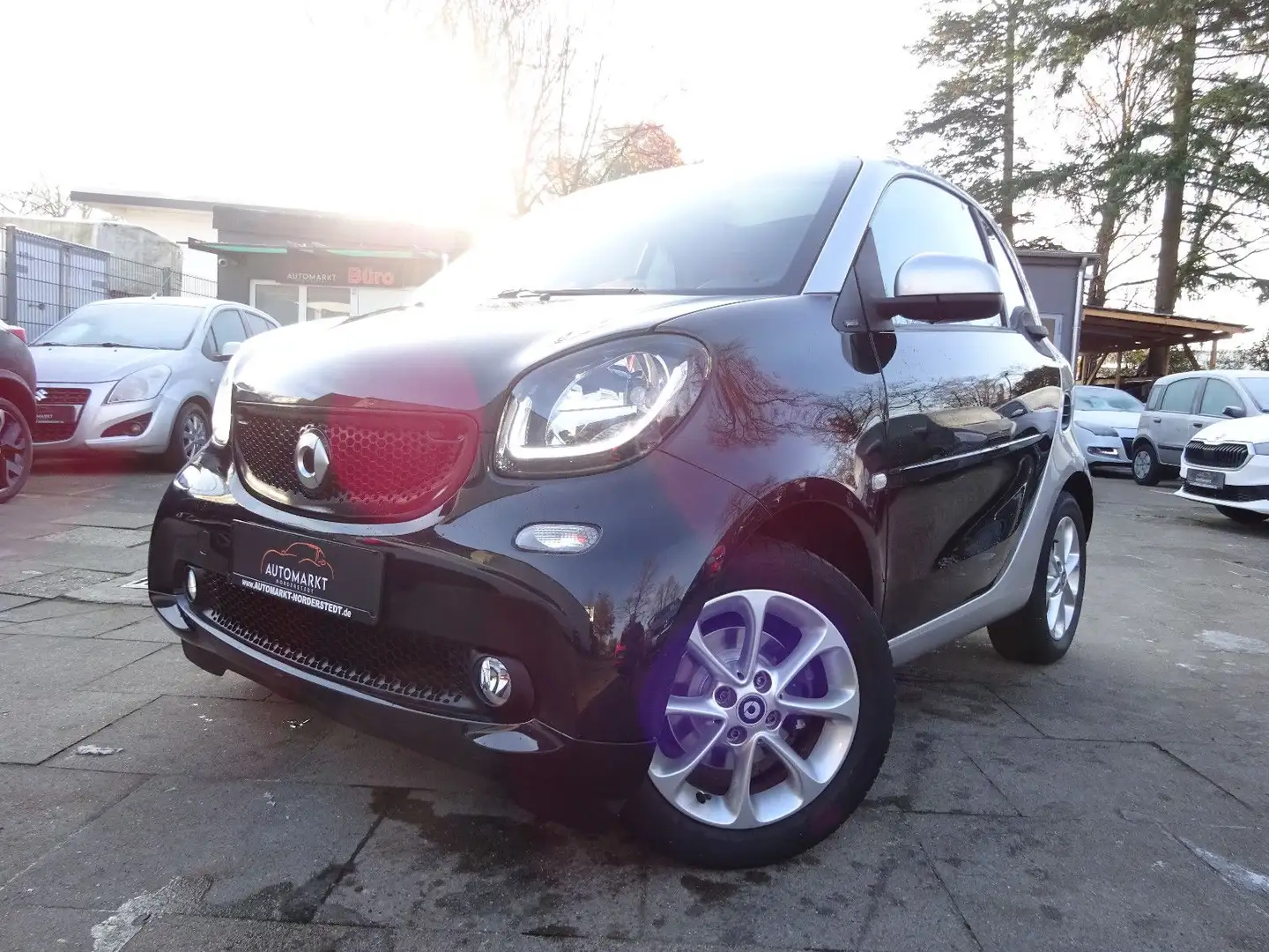 smart forTwo fortwo coupe Basis 52 kW/Klimaautomatic Silber - 1