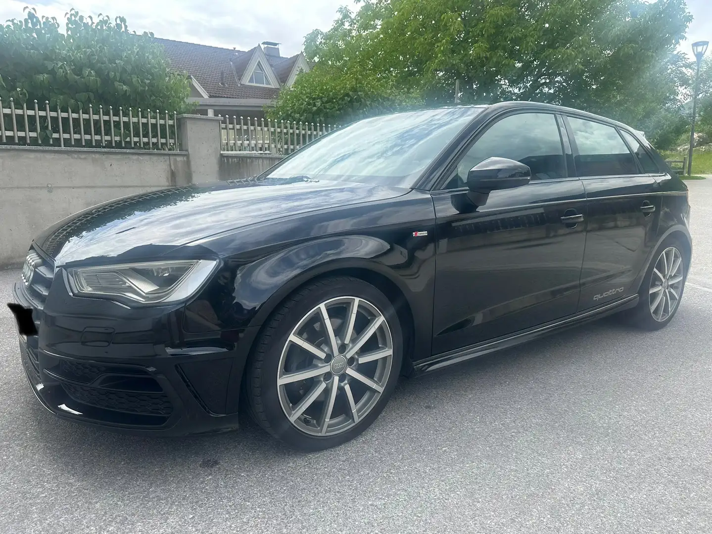 Audi A3 A3 SB quattro Sport 2,0 TDI S-tronic Sport Schwarz - 2