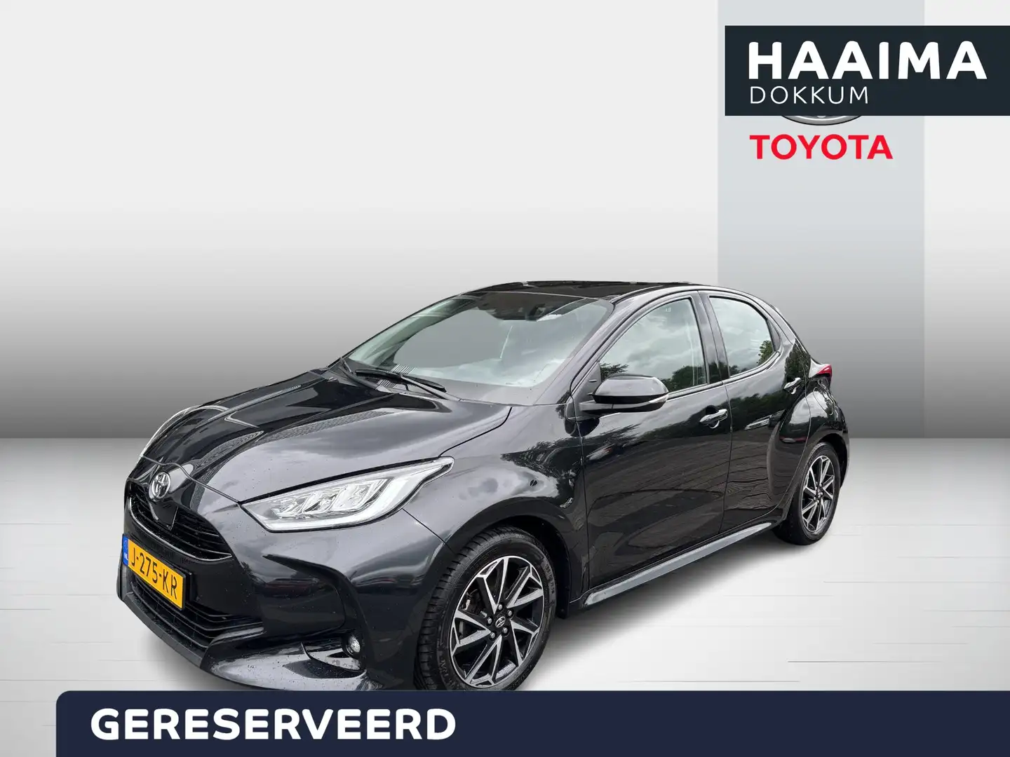 Toyota Yaris 1.5 VVT-i First Edition | 5 drs.| Adaptive Cruise Zwart - 1