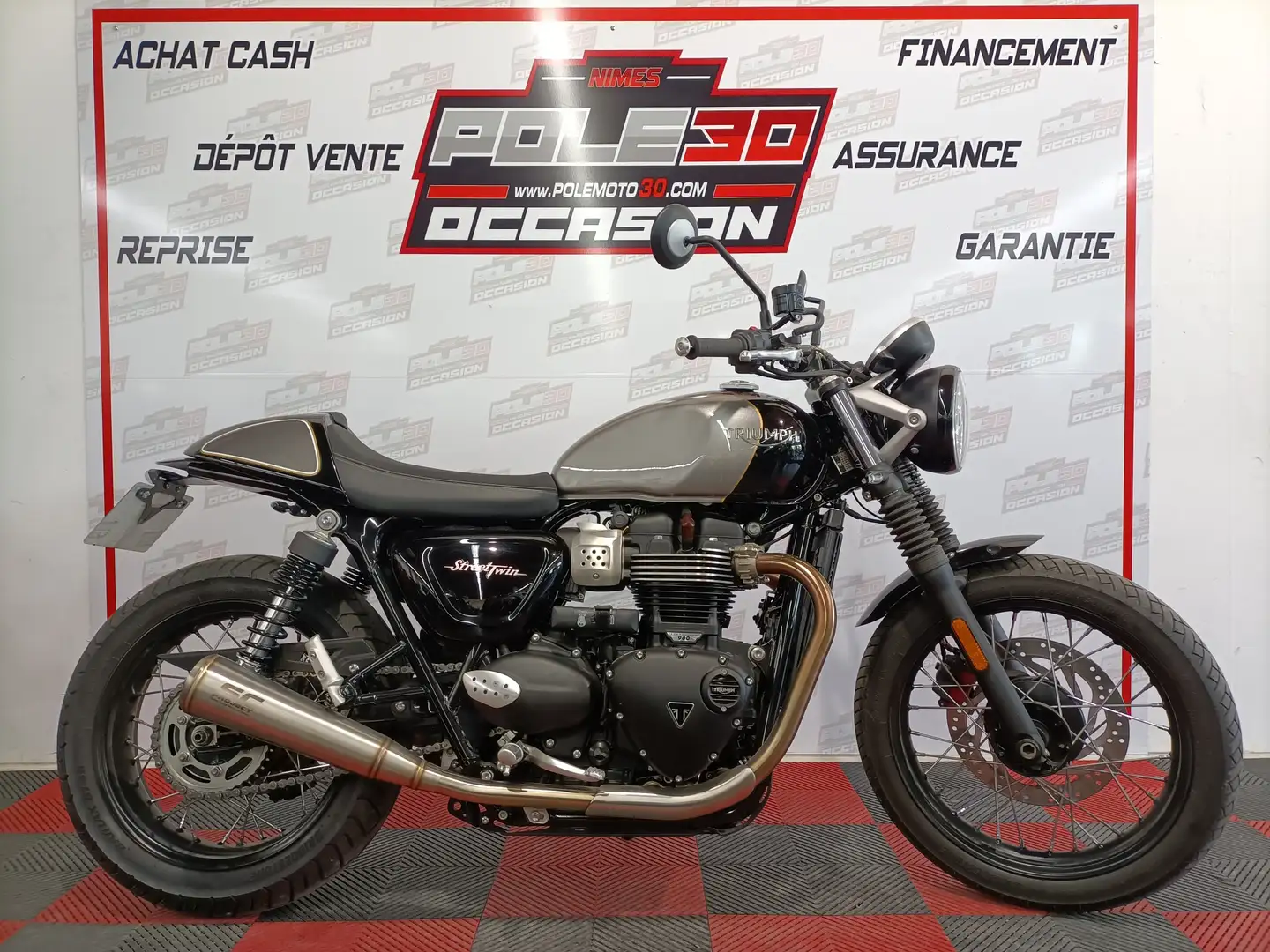 Triumph Street Twin Negru - 1