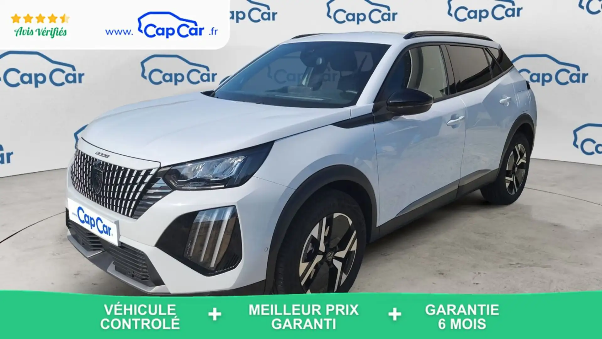 Peugeot 2008 1.2 136 Hybrid e-DSC6 Allure Blanc - 1