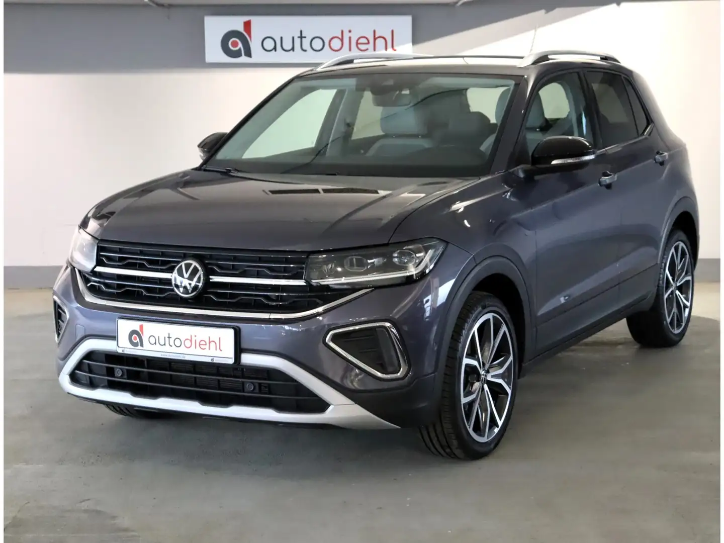 Volkswagen T-Cross 1.5 TSI DSG Style *AHK*NAVI* Grau - 2