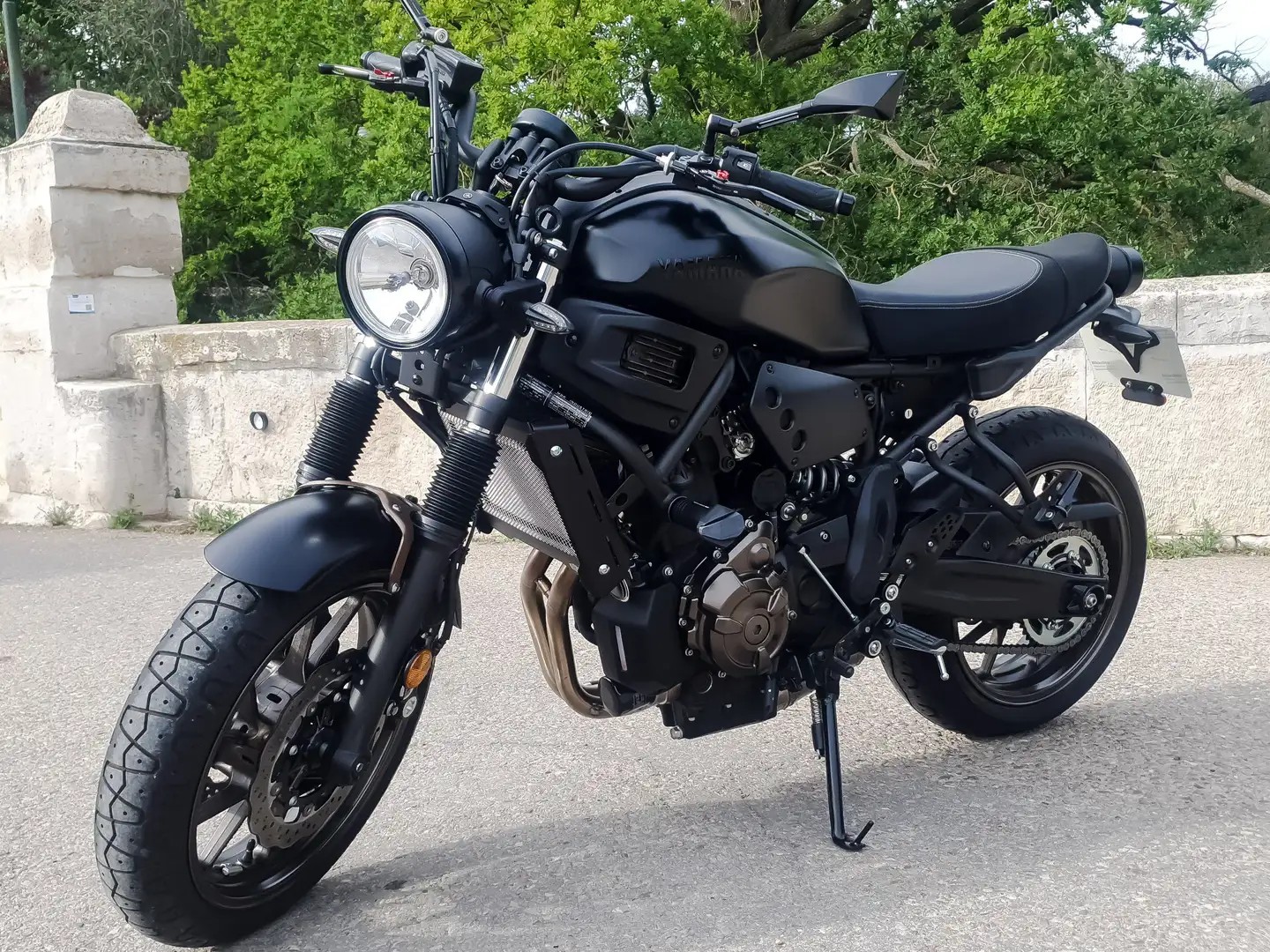 Yamaha XSR 700 Moto en perfectas condiciones, solo 543 kilómetros Negro - 2