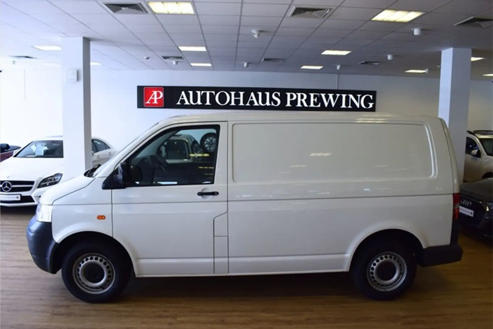 Volkswagen T5 Trasporter Kasten ZAHNR+TÜV NEU/MTL.RATE 80,- Weiß - 2