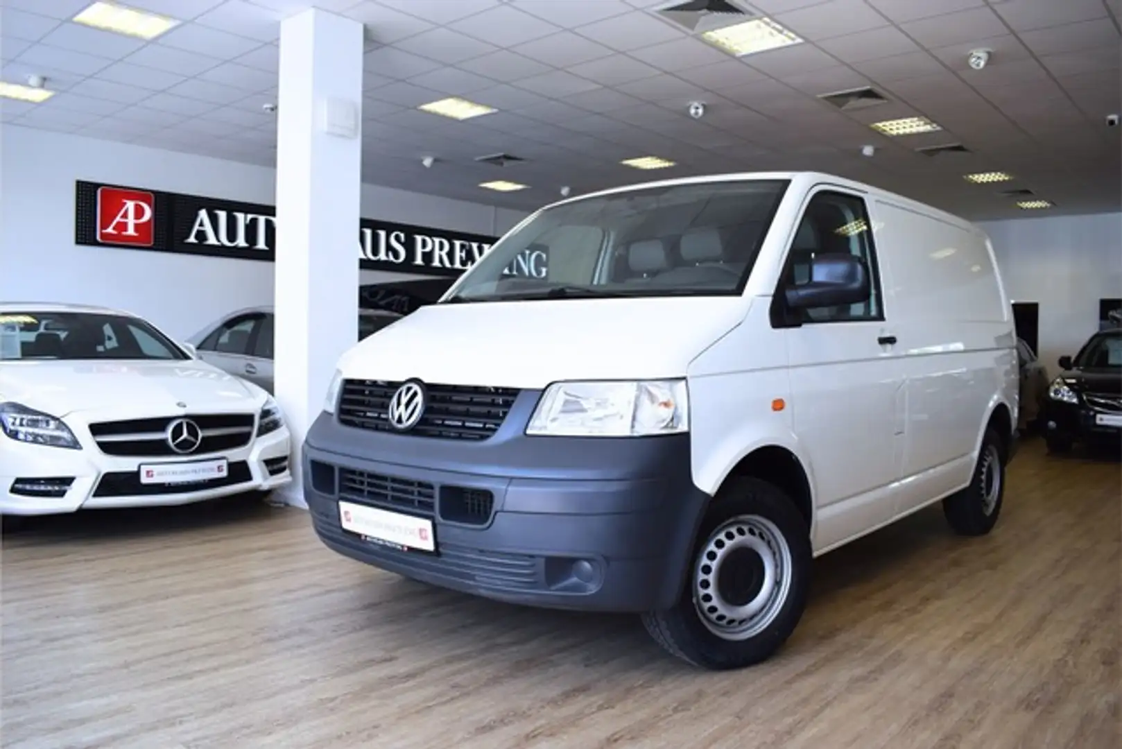 Volkswagen T5 Trasporter Kasten ZAHNR+TÜV NEU/MTL.RATE 80,- Weiß - 1