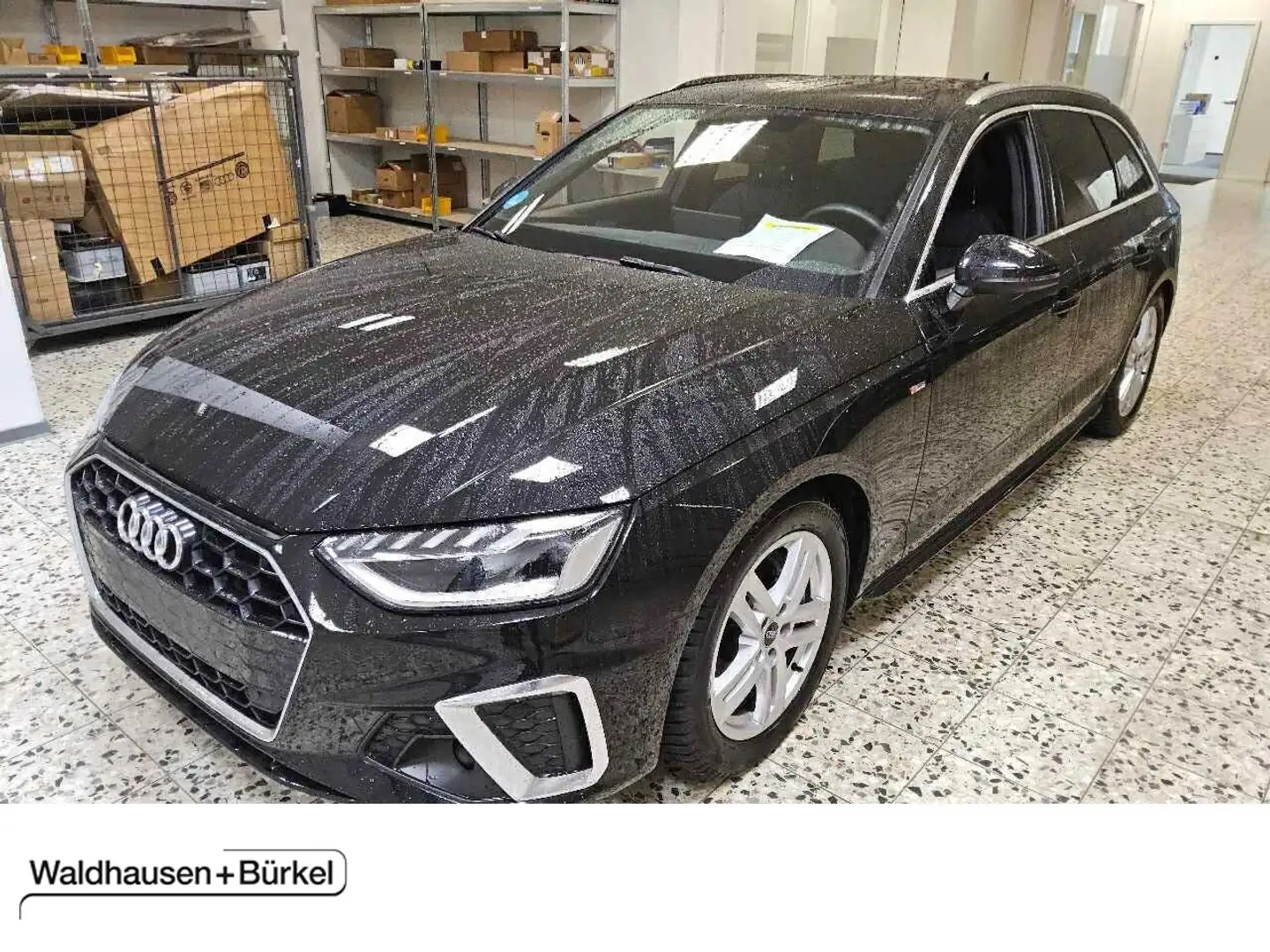 Audi A4 Avant 40 TDI S line Standheizung + Kamera Klima Schwarz - 1