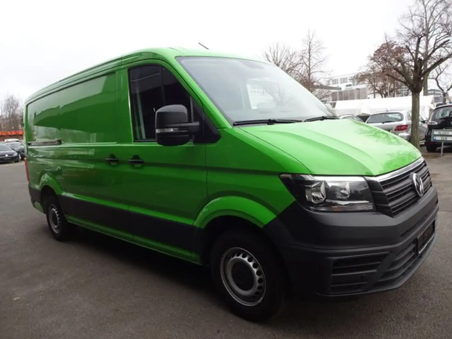 Volkswagen Crafter 35 2.0 TDI MR Aut. *R-CAM.... Groen - 2