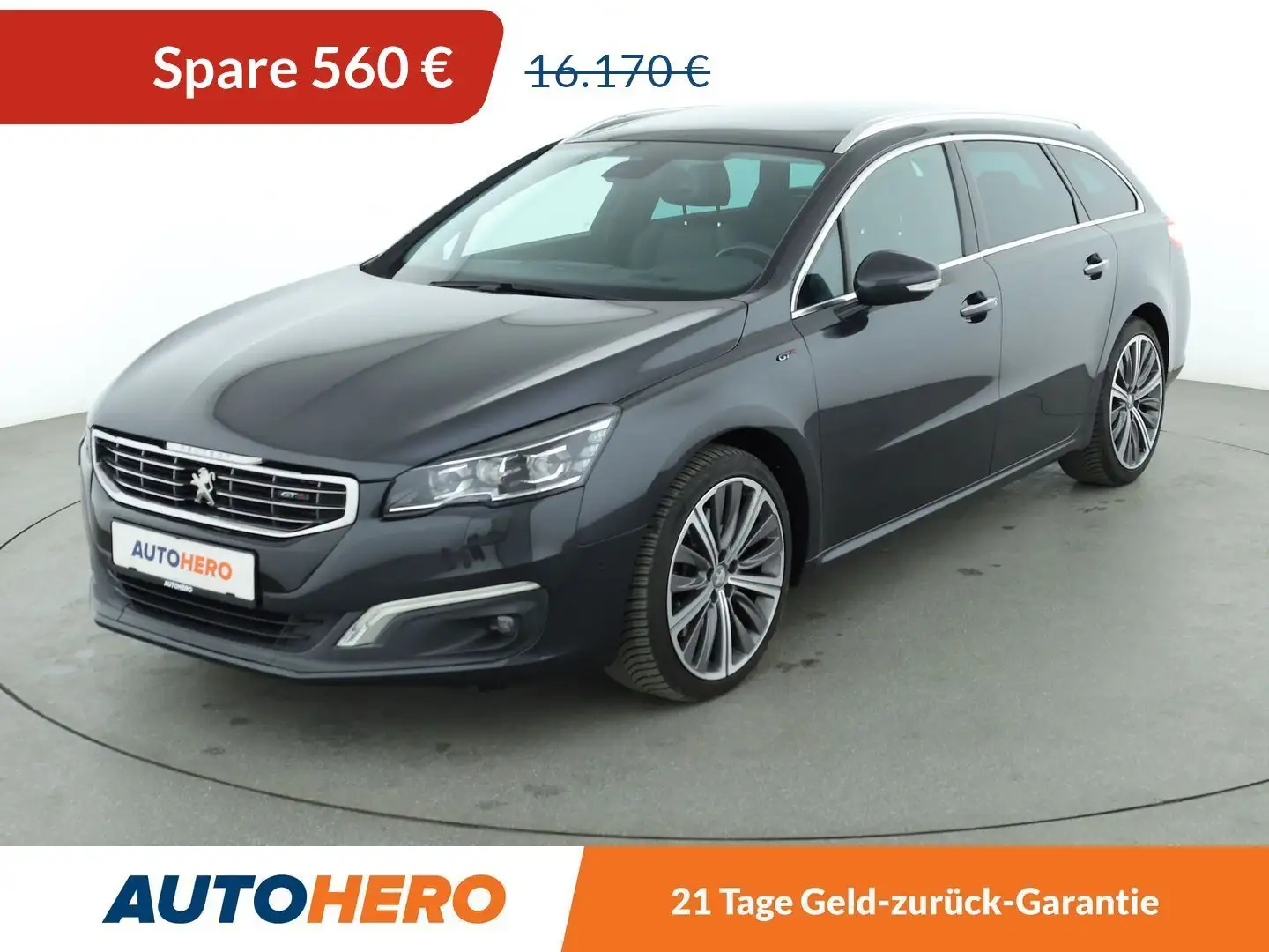 Peugeot 508 2.0 Blue-HDi GT Aut.*NAVI*TEMPO*CAM*PDC*SHZ* Grau - 1