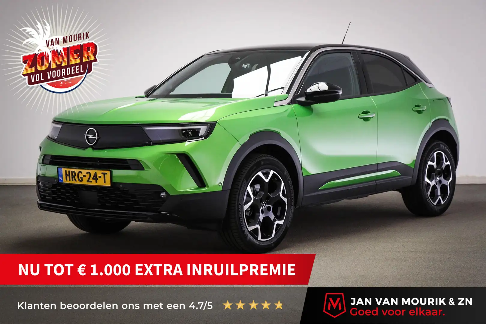 Opel Mokka 1.2 Turbo Ultimate | COMFORT / TECHNOLOGY- PACK | Groen - 1
