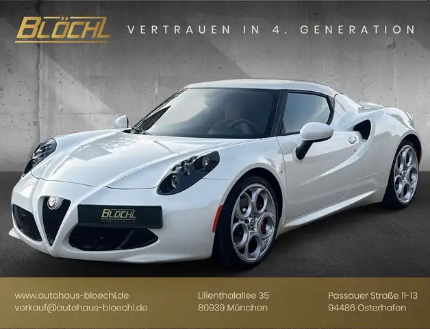 Alfa Romeo 4C *1.Hand*Deutsches Auto*Carbon Scheinwerfer