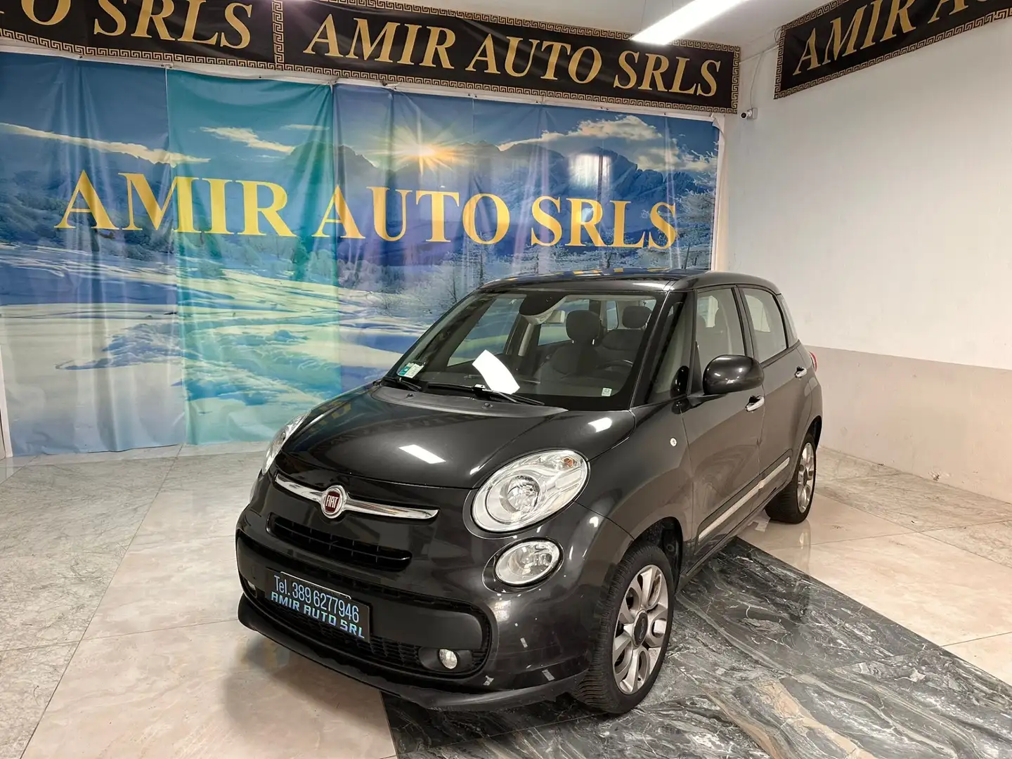 Fiat 500L 500L 0.9 TwinAir Turbo Natural Power Lounge Grijs - 2