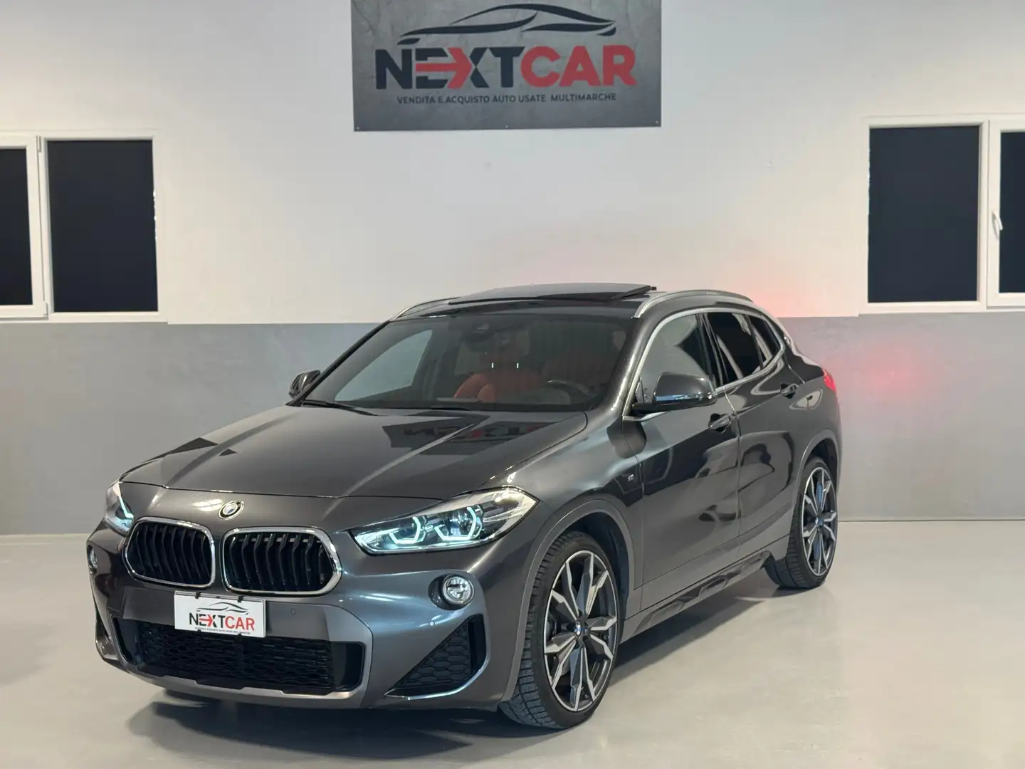 BMW X2 xdrive20d Msport X TETTO PELLE ,FULL ! Grigio - 1
