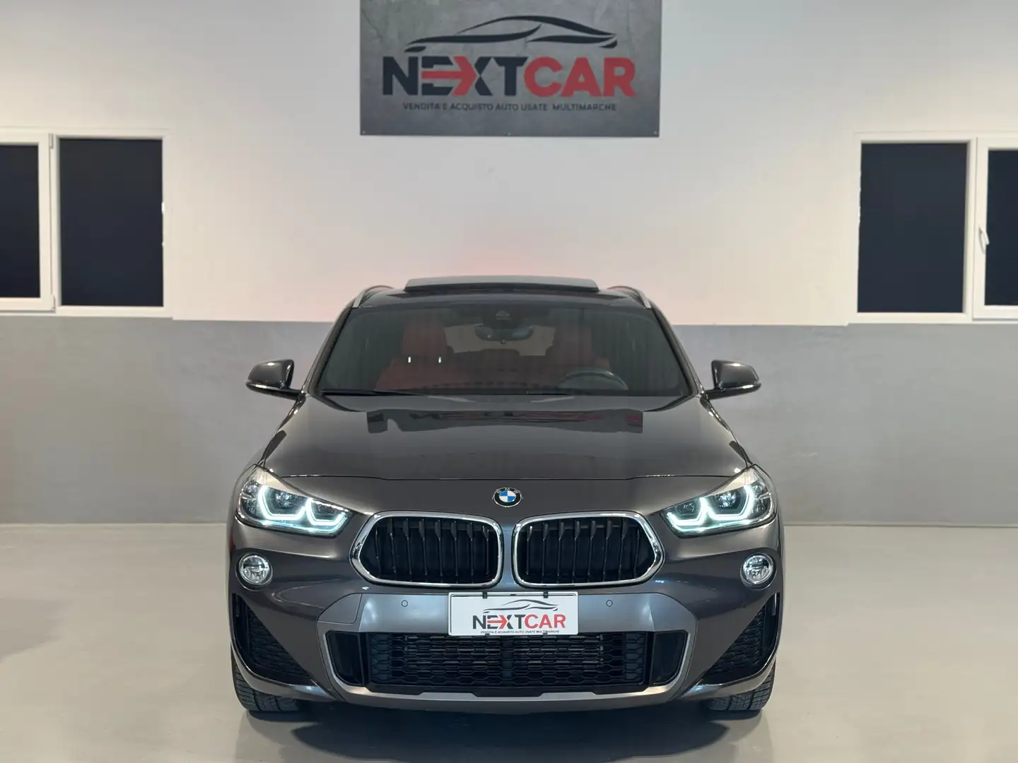 BMW X2 xdrive20d Msport X TETTO PELLE ,FULL ! Grigio - 2