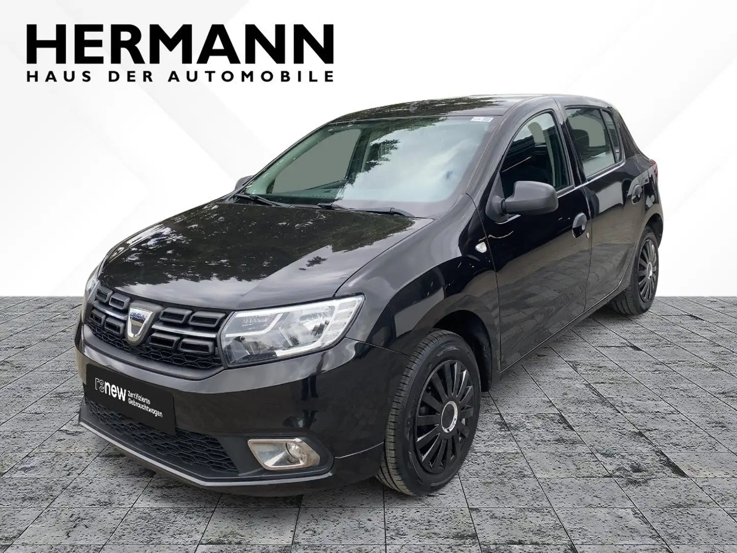 Dacia Sandero II 1.0 SCe 75 Essential *Facelift*Klima* Zwart - 1