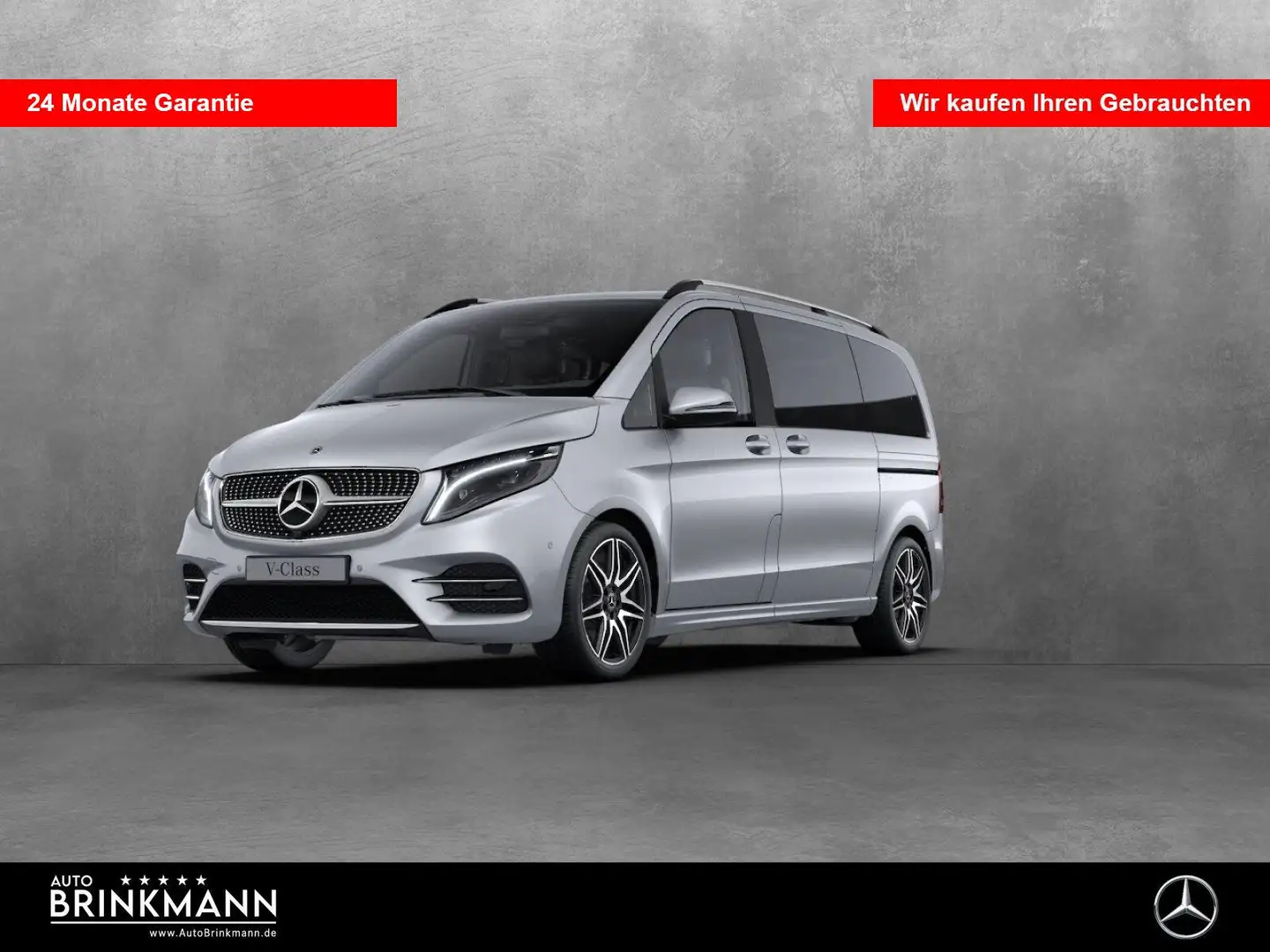 Mercedes-Benz V 250 V 250 d 4MATIC AVANTGARDE EDITION Kompakt AMG Navi Silber - 1