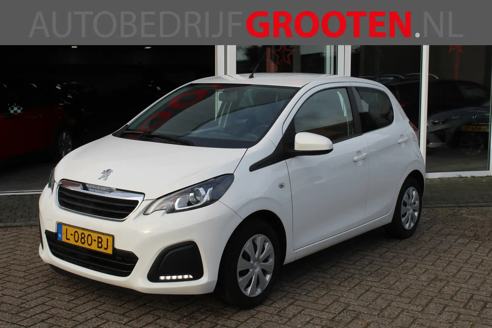 Peugeot 108 1.0 e-VTi Active//Camera//Carplay!! Blanc - 1