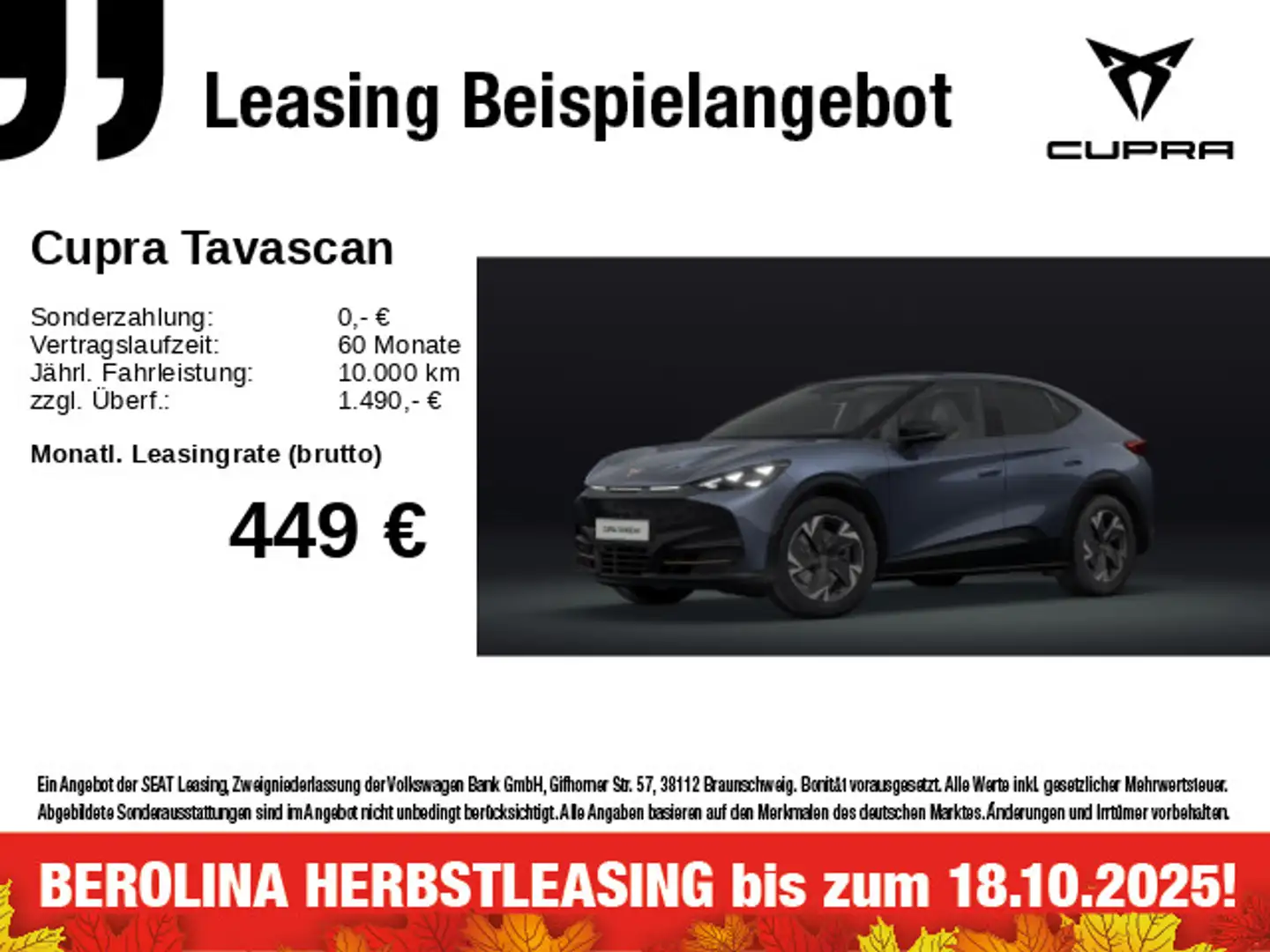 CUPRA Tavascan Endurance *ACC*R-CAM*WärmeP*NAV*SHZ* Blauw - 1