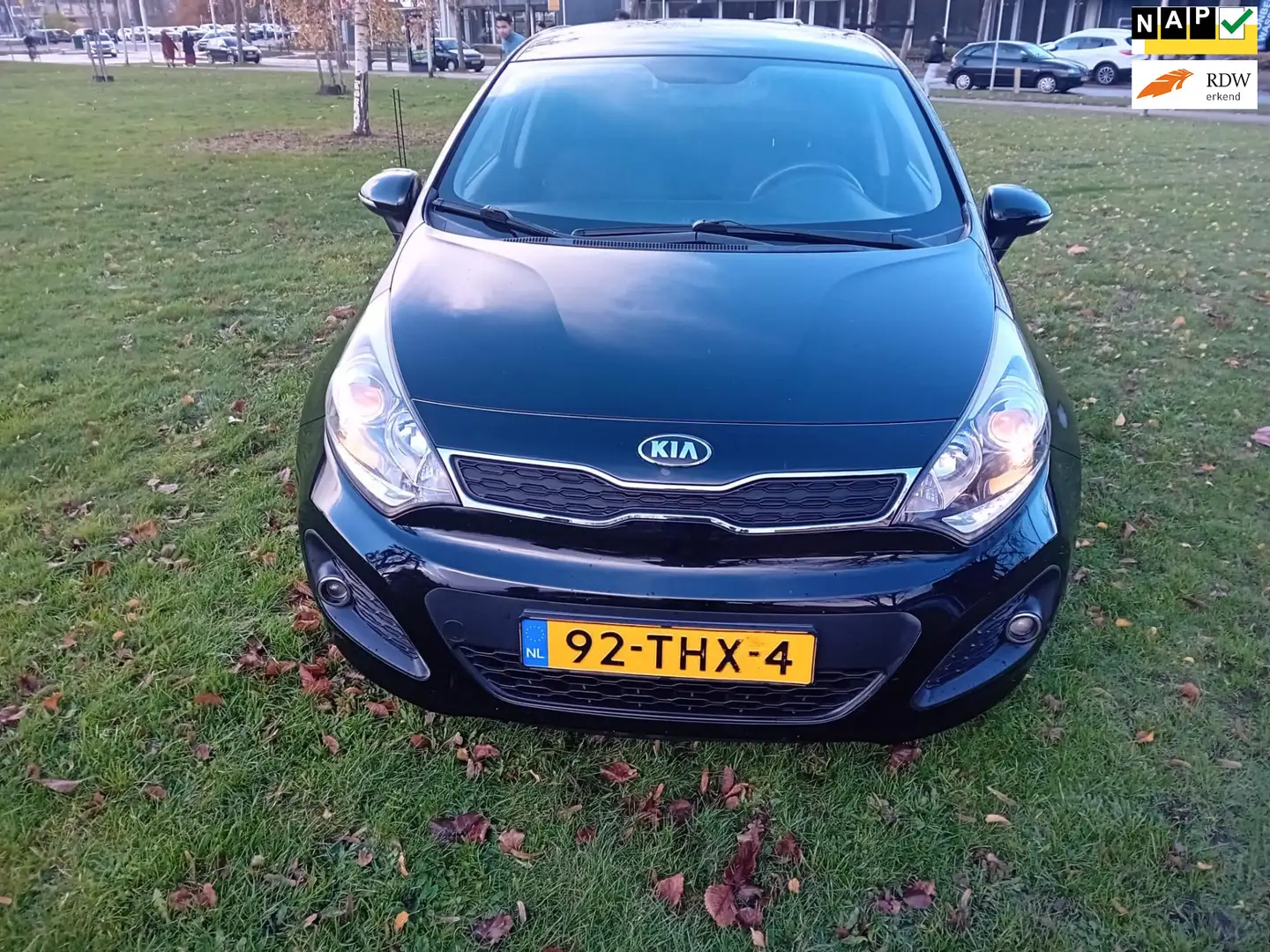 Kia Rio 1.2 CVVT Plus Pack Zwart - 1