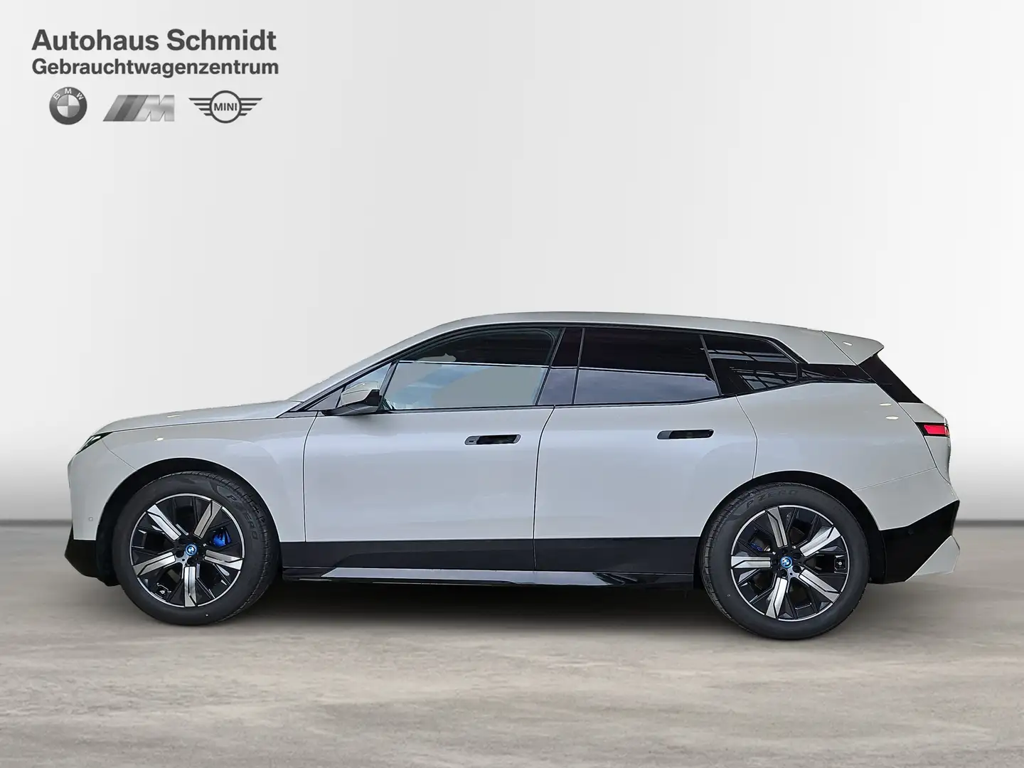 BMW iX xDrive50 *485€ netto*Sportpaket*H&K*AHK*SkyLounge* Weiß - 2