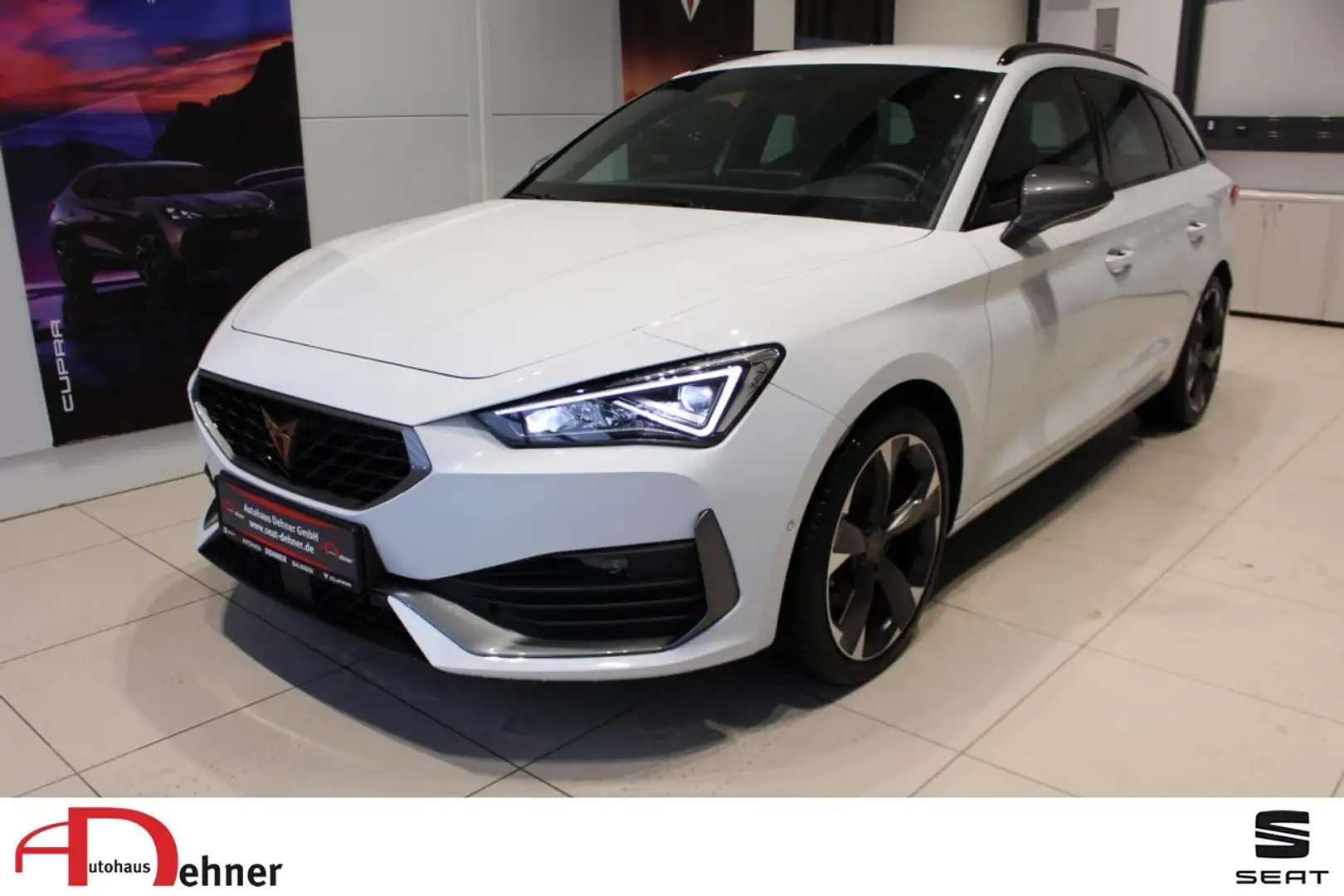 CUPRA Leon Sportstourer 2.0 TSI DSG ACC+CarPlay+elHK Klima Weiß - 1