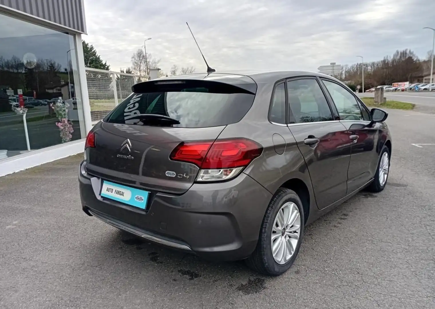 Citroen C4 Citroën BlueHDi 100 BVM Millenium Gris - 2