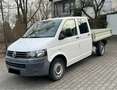 Volkswagen T5 Transporter 2.0 TDI Pritsche Doppelkabine 5 Sitze Weiß - thumbnail 5