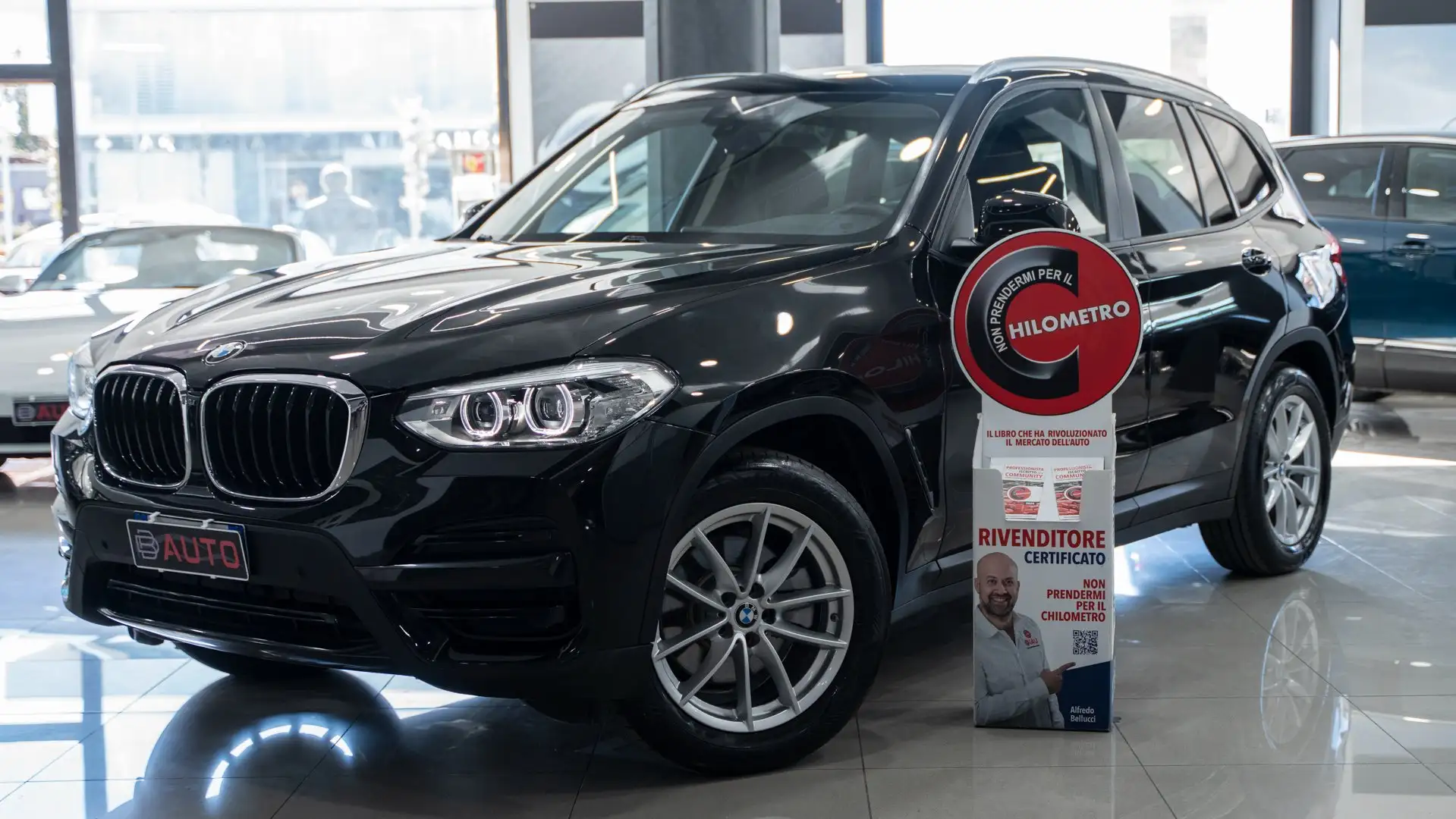 BMW X3 XDRIVE 20D 190 CV VOLANTE M SPORT AUTO LED NAVI FU Nero - 1