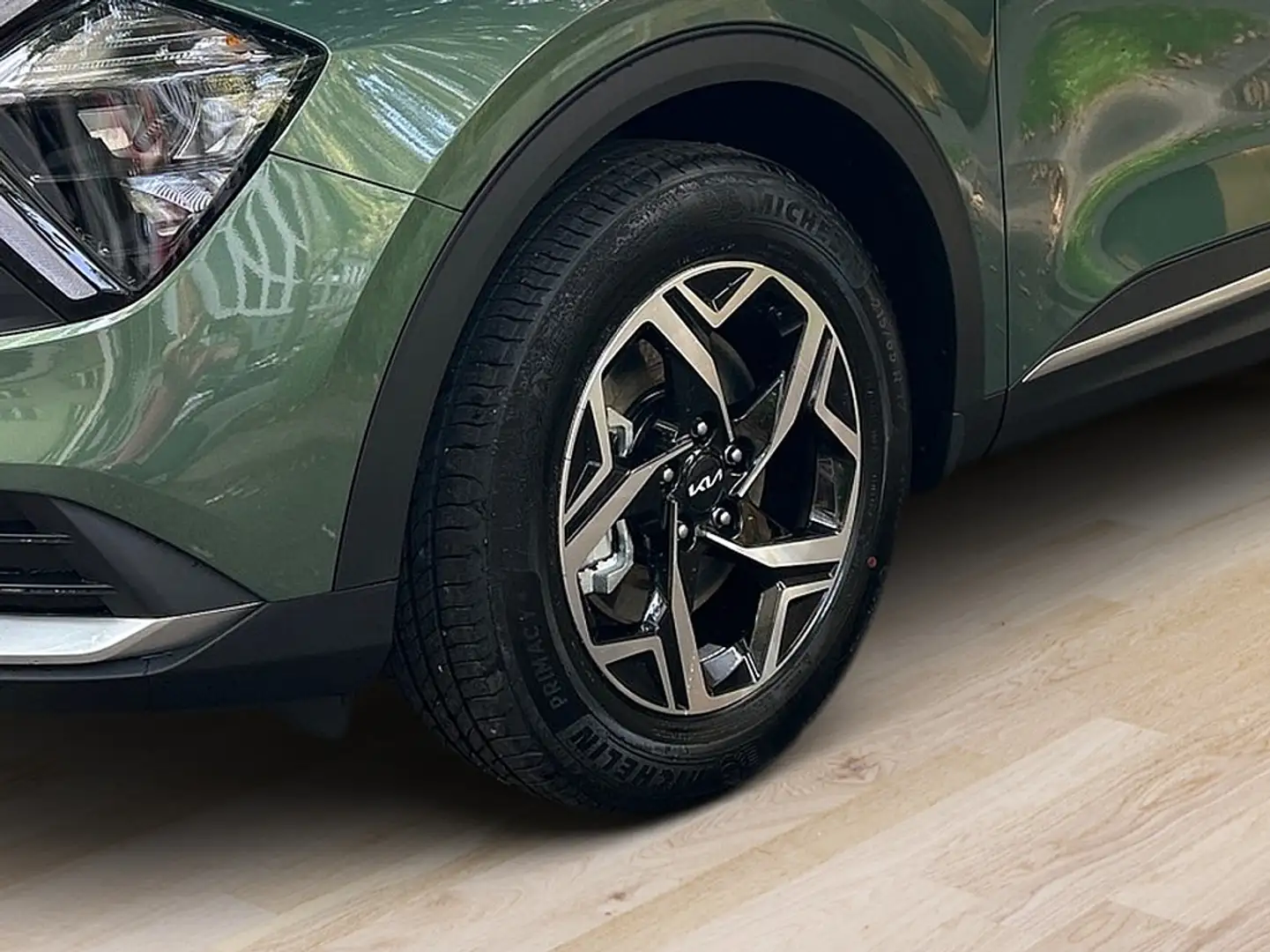 Kia Sportage 1,6 TGDI 48V Silber DCT| AUTO WIEN MITTE Verde - 2