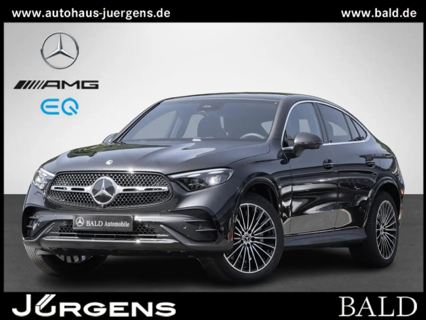 Mercedes-Benz GLC 200 d 4M Coupé AMG/Digital/Pano/360/Memo/20" Grau - 1