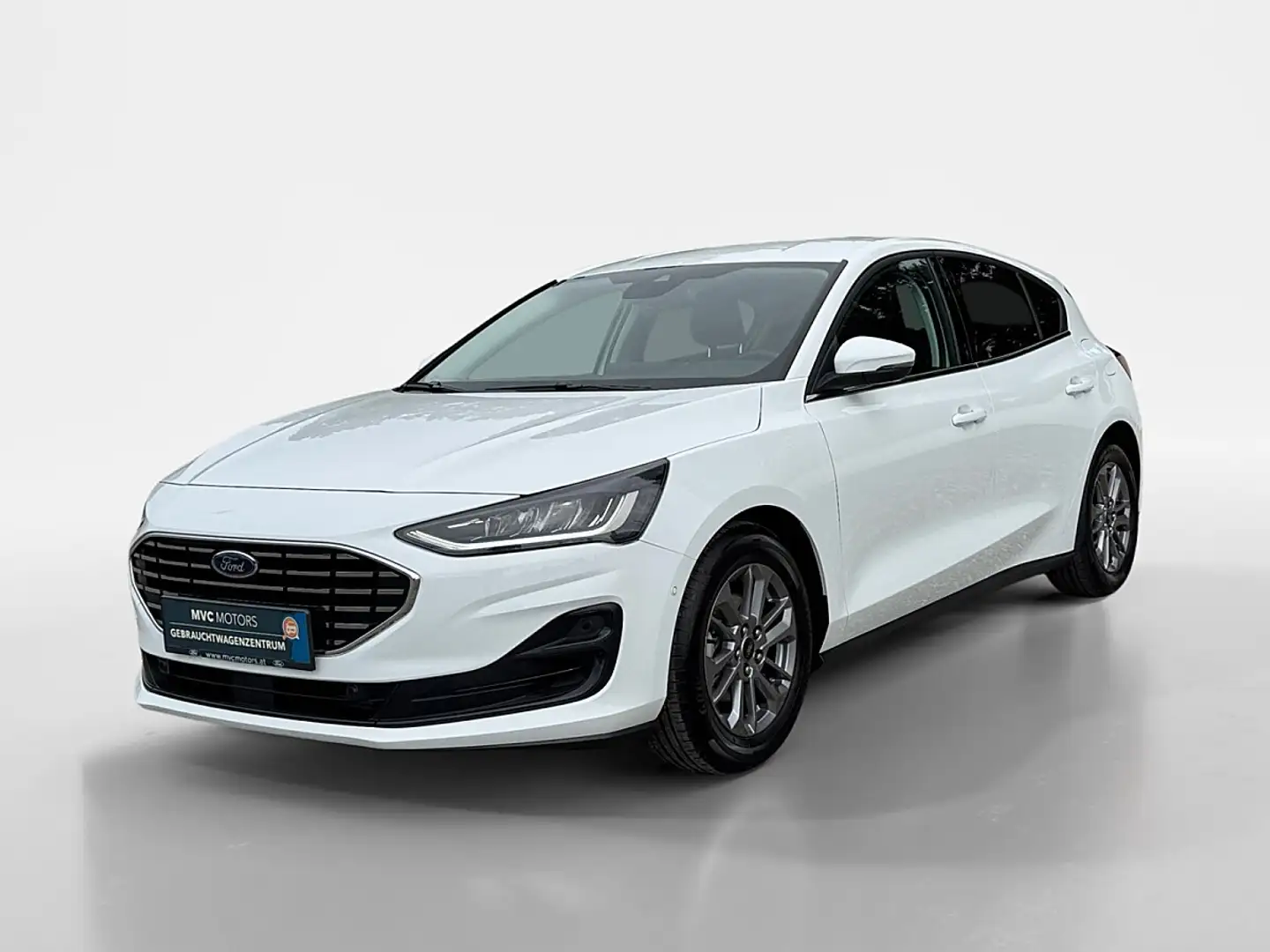 Ford Focus 1,0 EcoBoost Hybrid Titanium Weiß - 1