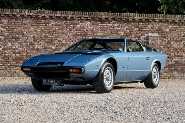 Maserati Coupe Khamsin "Matching Numbers" In the shade of Celeste