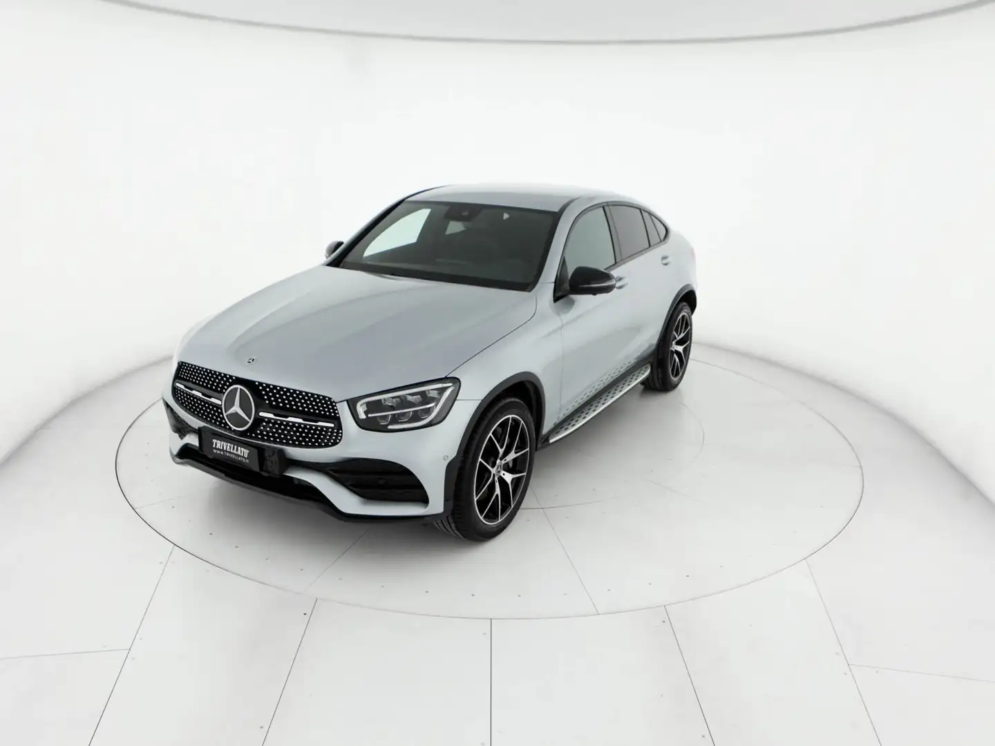 Mercedes-Benz GLC 220 coupe 220 d premium 4matic auto Argent - 1