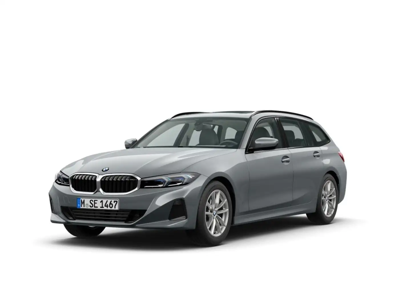 BMW 320 d Touring Park-Assistent LED HiFi Grau - 1